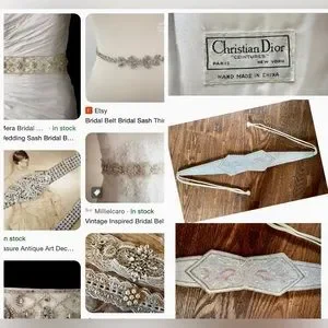 Dior | Dresses | Hand Beaded Christian Dior Ceintures Beaded  display picture 1